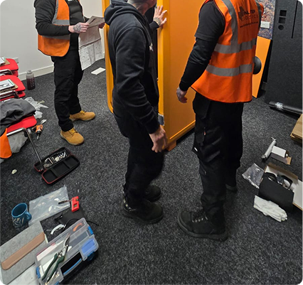 Highly trained technicians